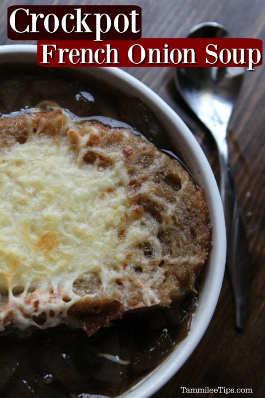 Easy Crockpot French Onion Soup Recipe