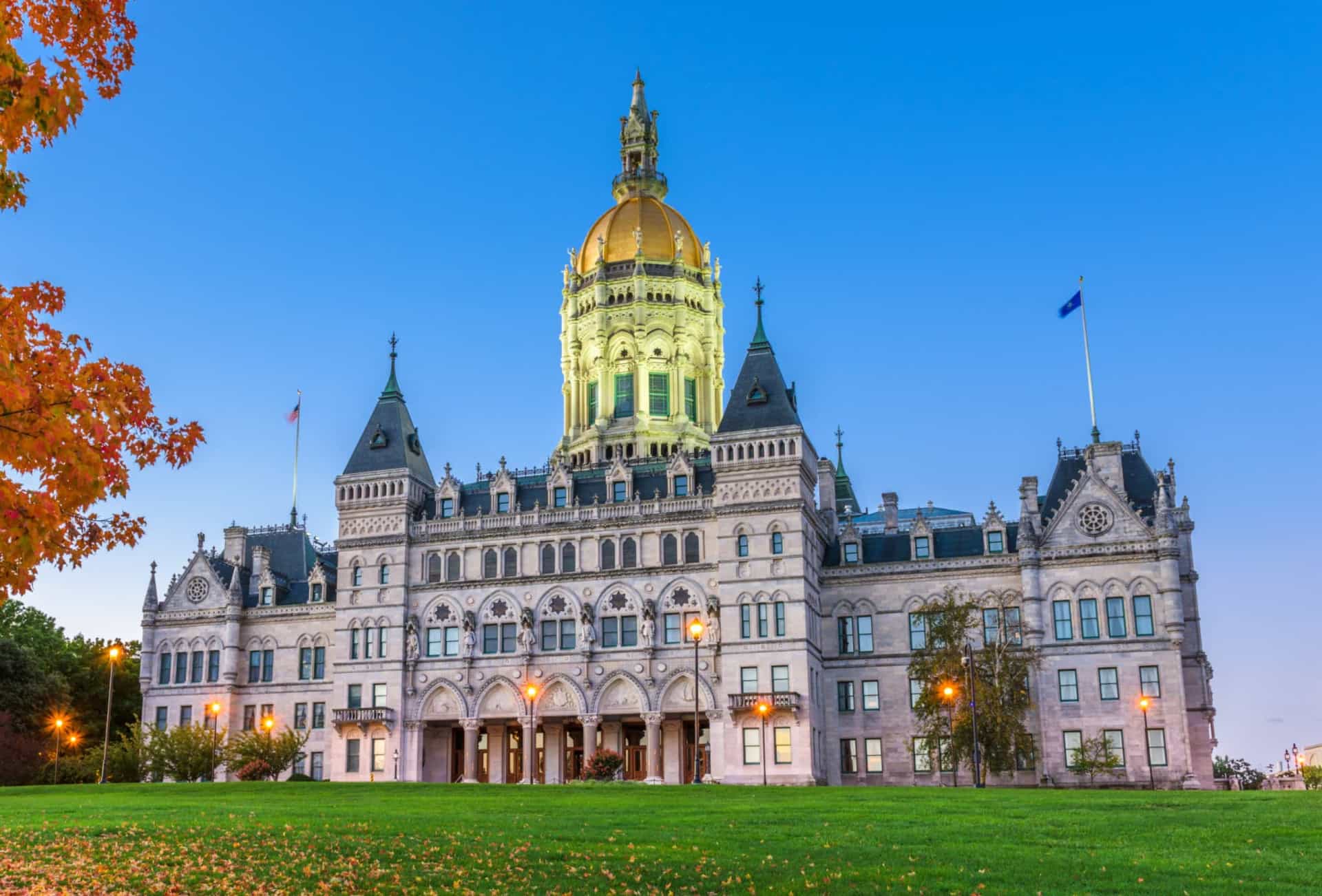 <p>There's no mistaking the Connecticut <a href="https://www.starsinsider.com/travel/490266/americas-most-illustrious-state-capitol-buildings" rel="noopener">State Capitol</a>. Completed in 1878 and wrapped in marble and granite, this impressive building is open to the public. A tour of the ornate interior takes in the Hall of Flags, numerous statues of politicians and other people important to the state's history, and the central domed tower with its decorative rotunda.</p><p>You may also like: <a href="https://www.starsinsider.com/n/208763?utm_source=msn.com&utm_medium=display&utm_campaign=referral_description&utm_content=513982en-us">Sixteen countries that are more obese than the US</a></p>