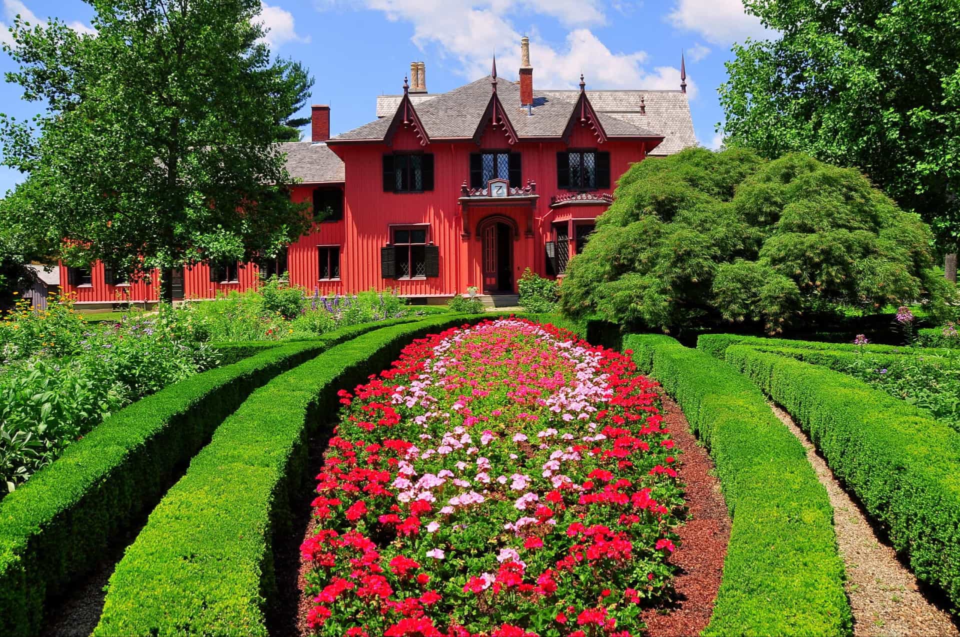<p>Connecticut positively brims with amazing properties. This residence, also known as the Pink House for obvious reasons, was the summer home of influential 19th-century businessman, philanthropist, and publisher Henry Bowen, his wife Lucy, and their family. The house and gardens are open to the public.</p><p>You may also like: <a href="https://www.starsinsider.com/n/491320?utm_source=msn.com&utm_medium=display&utm_campaign=referral_description&utm_content=513982en-us">The most disturbing parts of the Bible</a></p>