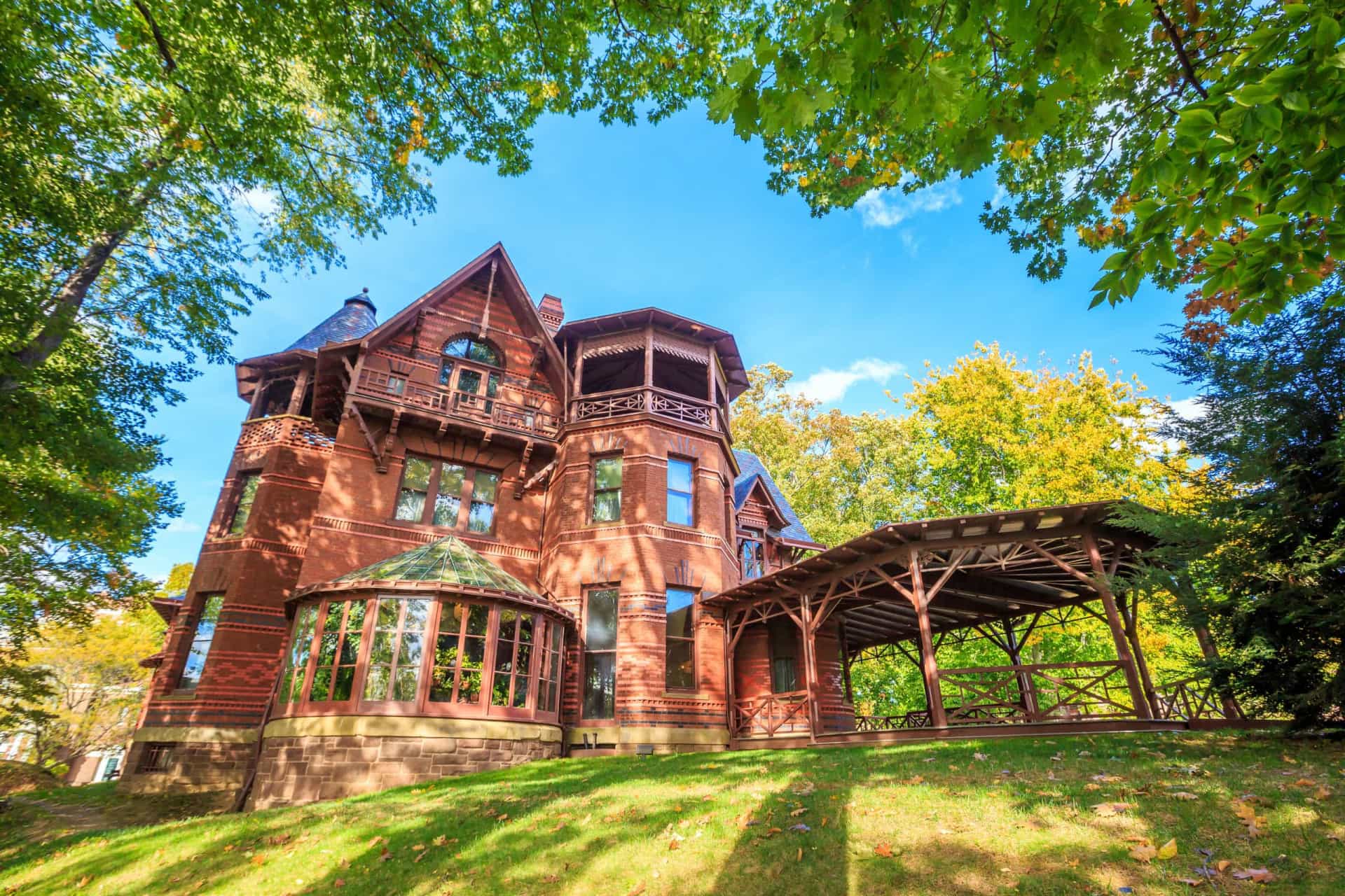 <p>One of the most visited buildings in Hartford and indeed the state is the Victorian Gothic mansion that <a href="https://www.starsinsider.com/lifestyle/506439/famous-authors-and-their-pen-names" rel="noopener">Samuel Clemens</a> (aka Mark Twain) and his family called home from 1874 to 1891. It's here that Twain wrote 'The Adventures of Tom Sawyer' and 'Adventures of Huckleberry Finn,' among other novels. A tour of the property reveals fascinating insights into the life and work of the acclaimed author.</p><p>You may also like: <a href="https://www.starsinsider.com/n/217575?utm_source=msn.com&utm_medium=display&utm_campaign=referral_description&utm_content=513982en-us">Autistic celebrities changing our perceptions</a></p>