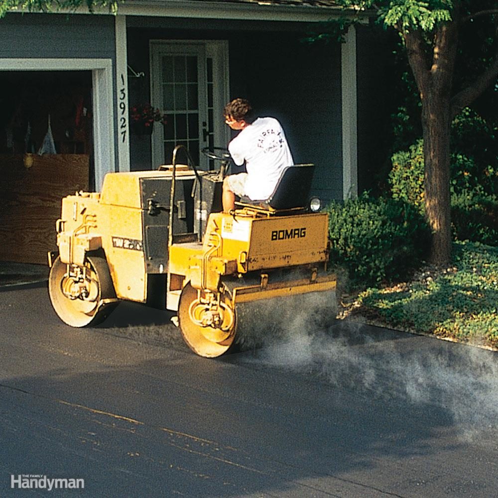 <div class="tip"> <div class="tip-content">Asphalt must be compacted with heavy equipment soon after it's spread, while it's still hot. Choose a contractor who has 1-3 ton rollers for compacting the asphalt.</div> </div>
