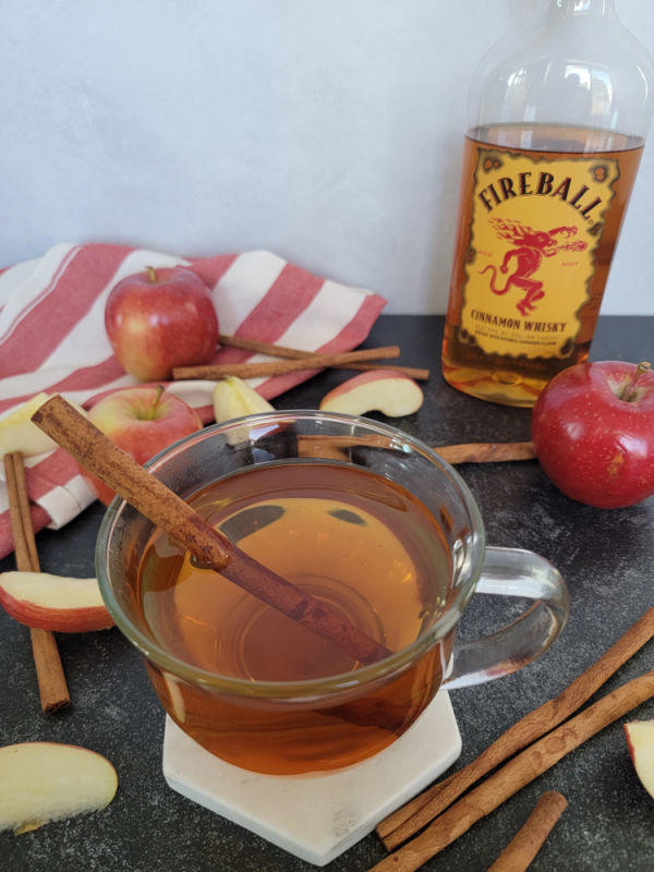 Easy Hot Fireball Apple Cider Recipe 