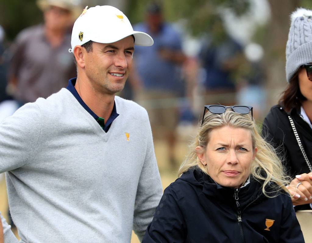 <p>Australian golfer Adam Scott is one of the highest-ranked players in the PGA. The 40-year-old has won 31 professional tournaments throughout his career with the biggest being the 2013 Masters Tournament. He has been married to a Swedish architect named Marie Kozjar since April of 2014.</p> <p>The couple started dating in the early 2000s, but were separated for a while and rekindled their love in 2013. Their wedding took place in the Bahamas and they are the parents to a six-year-old daughter named Bo Vera and a three-year-old son named Byron.</p>