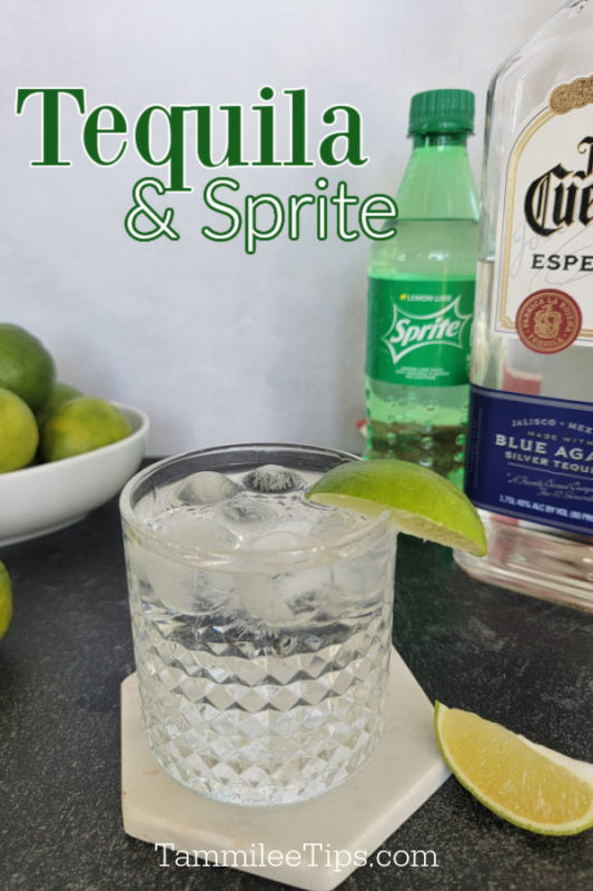 Easy Tequila and Sprite cocktail recipe