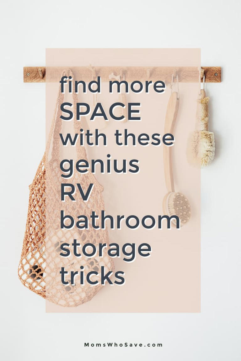 Need RV Bathroom Storage Ideas? Find More Space With These Genius Tips!