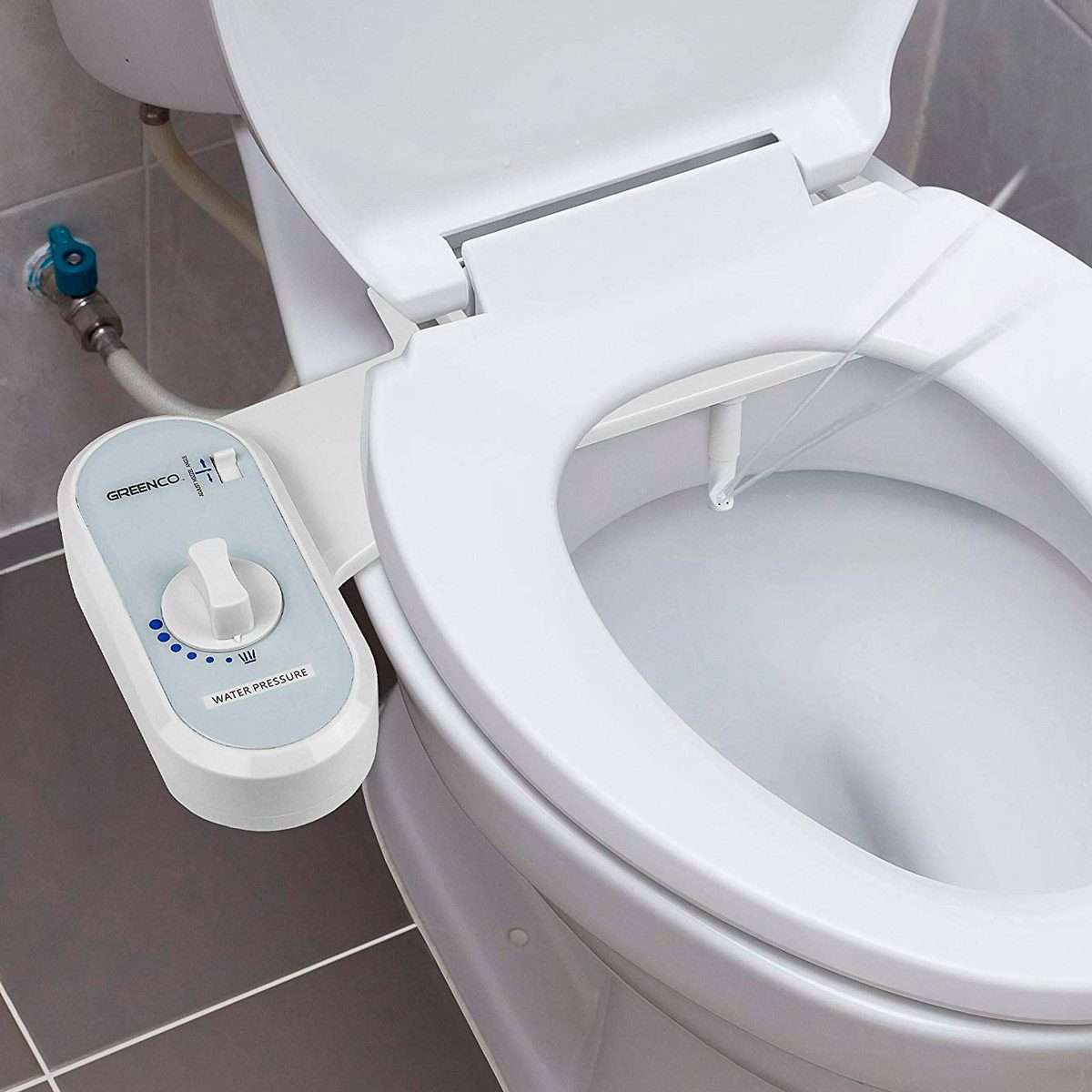 <p>This <a href="https://www.amazon.com/dp/B01A17T3N6/?tag=fhm_msn-20" rel="nofollow noopener noreferrer">non-electric bidet attachment</a> offers a control dial for instant pressure and nozzle adjustment, giving you just the right cleansing experience. Less expensive than many other popular models, buyers noted this is a best bidet choice when it comes to function and affordability.</p> <p>"I could not be any happier with this bidet, and I completely recommend this to anyone that would like to dump the 'flushable' wipes and still get a clean, fresh experience," says one reviewer.</p> <p class="listicle-page__cta-button-shop"><a class="shop-btn" href="https://www.amazon.com/dp/B01A17T3N6/?tag=fhm_msn-20">Shop Now</a></p>