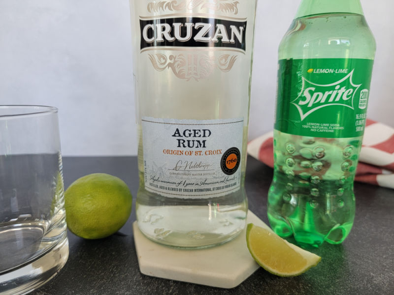 Easy twoingredient Rum and Sprite Cocktail Recipe