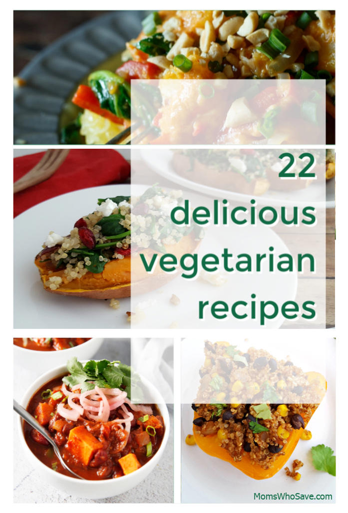22 Delicious Vegetarian Recipes