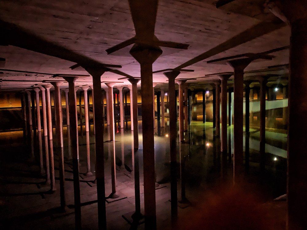 <p><b>Houston</b></p><p>A drinking-water reservoir built in 1926 for the city of Houston, this <a href="https://buffalobayou.org/visit/destination/the-cistern/">underground marvel</a> has been repurposed as a public space that will house temporary art installations. Tour prices start at $8 for adults. Children under 9 are not allowed, and advance reservations are required.  </p><p><b>Related:</b> <a href="https://blog.cheapism.com/free-walking-tours-16420/">Free Walking Tours From Across the U.S.</a></p>