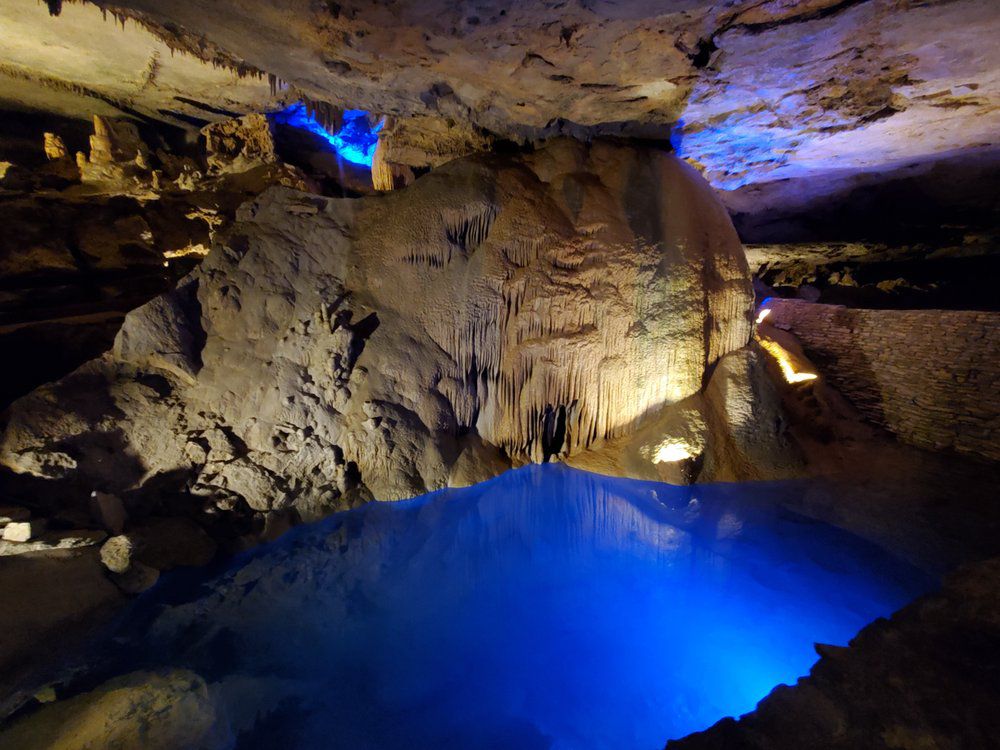 <p><b>McMinnville, Tennessee</b></p><p>With 32 miles of caves and underground passageways, this <a href="https://cumberlandcaverns.com/about/">national natural landmark</a> is one of the longest caves in America. Besides being a site for tours and exploration, the caves are also the venue for Bluegrass Underground, a musical performance broadcast regularly on PBS. Tours are separated into three different categories, sorted by difficulty, and prices vary between the options. For the "easy" tour, visitors ages 13 and up can expect to pay $27 for the experience. </p>