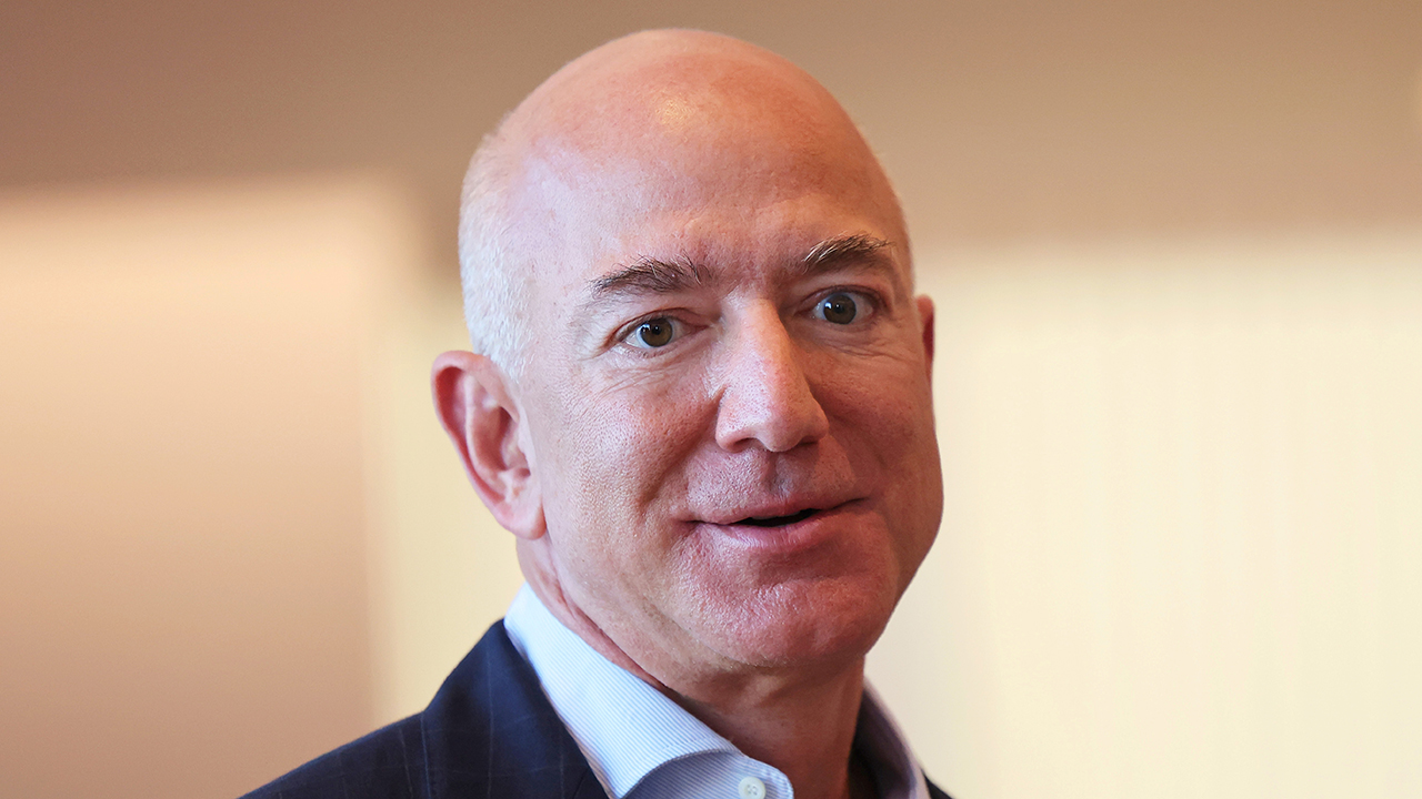 Billionaire American businessman Jeff Bezos was also singled out by Democrats as they promoted their new bill to assess a tax on the super wealthy. Michael M. Santiago/Pool via REUTERS