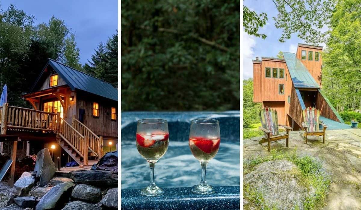 10 Amazing Vermont Cabin Rentals with Hot Tubs