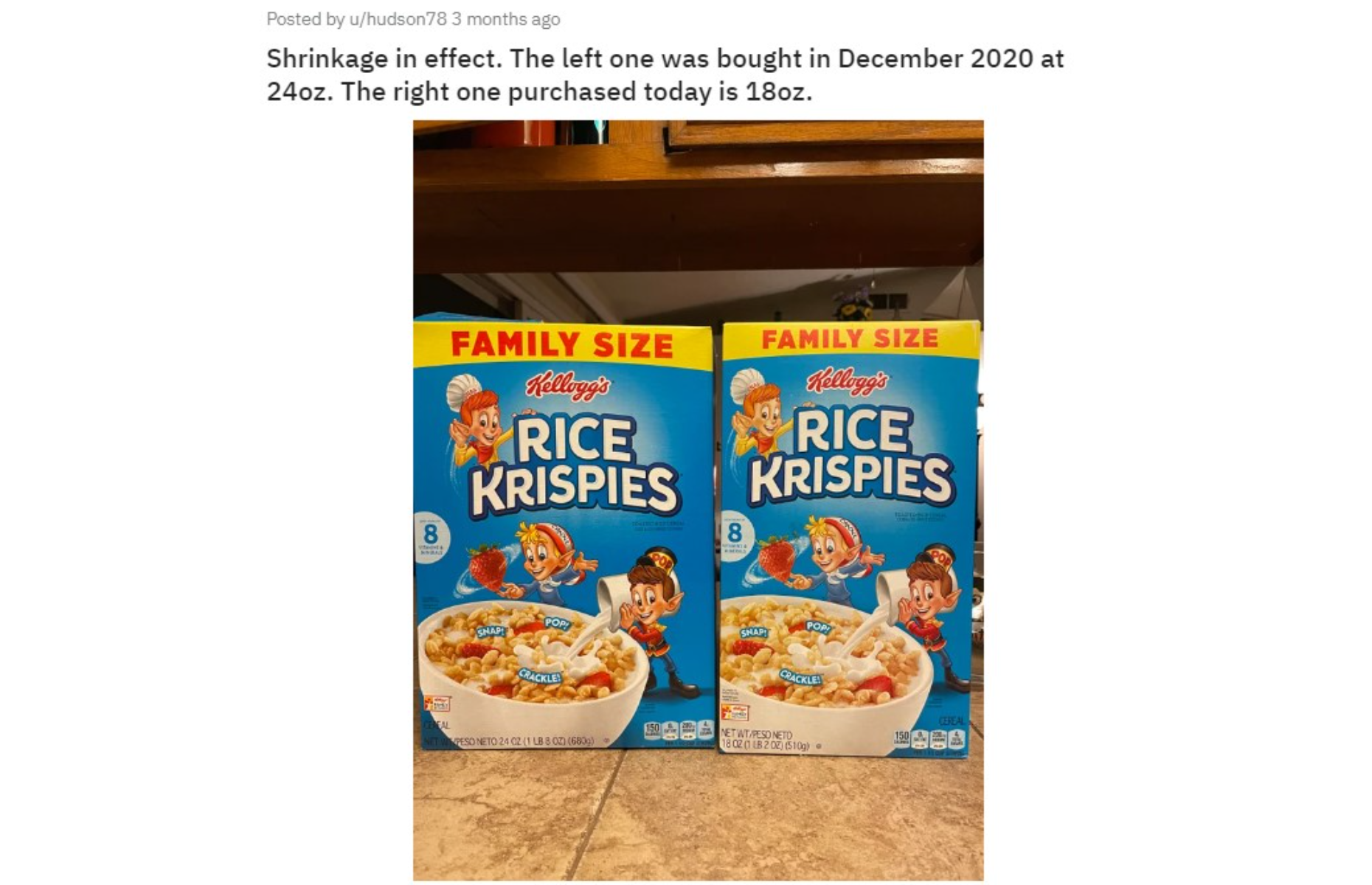 Shrinkflation Is Real and It's Affecting These 20 Products