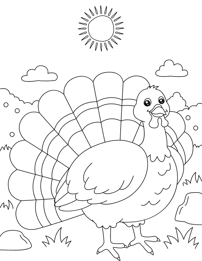 printable-turkey-coloring-pages