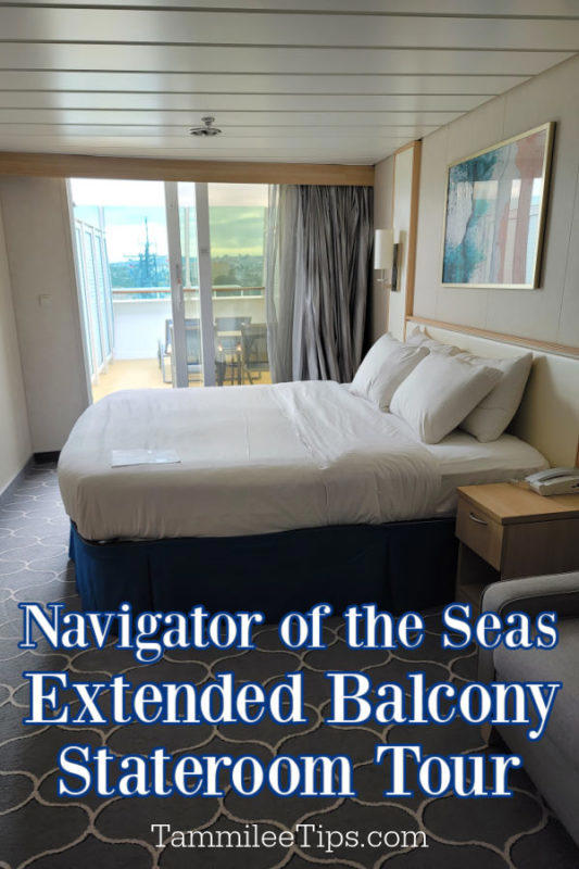 Navigator of the Seas Extended Balcony Stateroom Tour