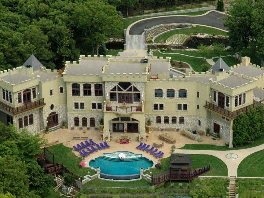 2 brothers built a party castle in the Hamptons in the '90s, and the