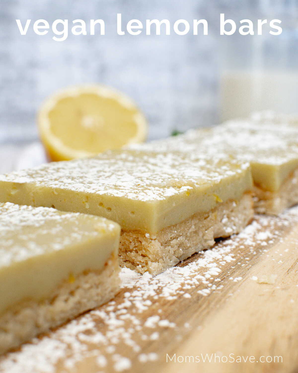 Dairy-Free Lemon Bars Recipe (Vegan and Gluten-Free)