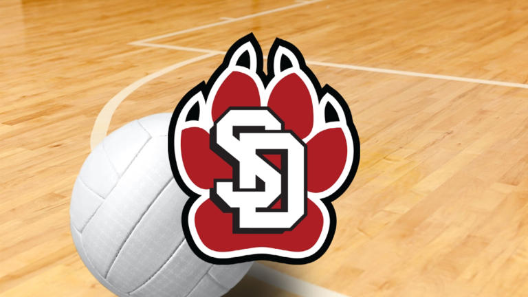 USD wins five set thriller over North Dakota