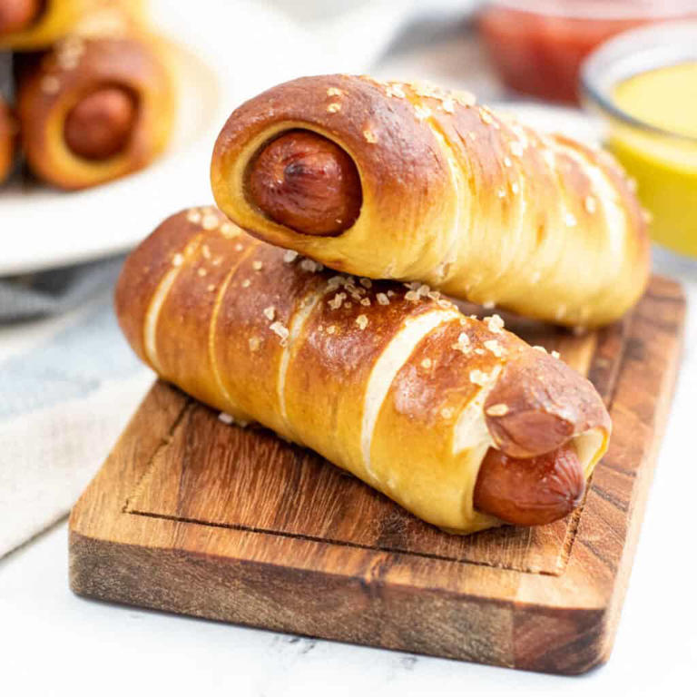 Homemade Pretzel Dogs