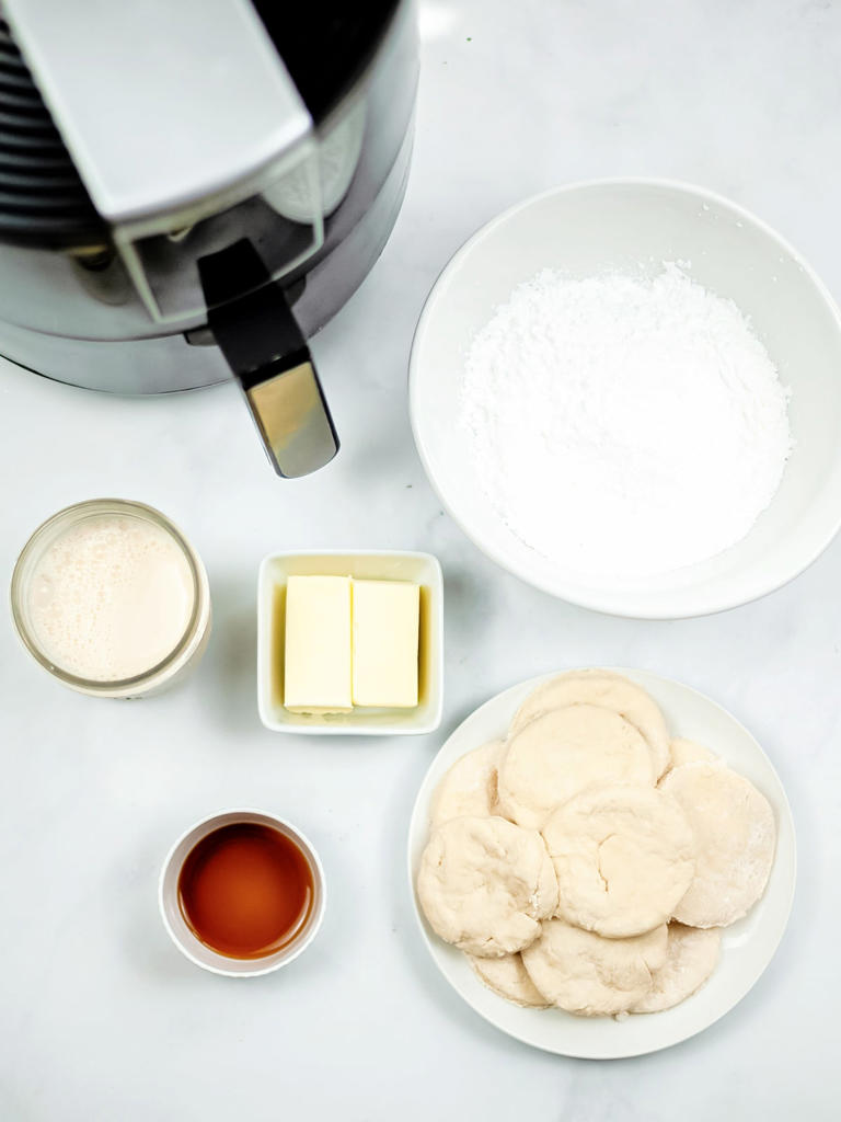 Air Fryer Biscuit Donut Recipe