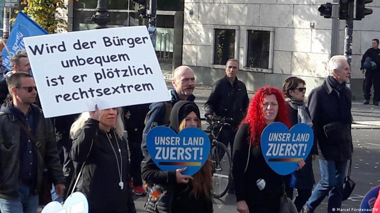 Die AfD mobilisiert auch mit Demonstrationen gegen die Regierung, wie hier im Oktober 2022 in Berlin