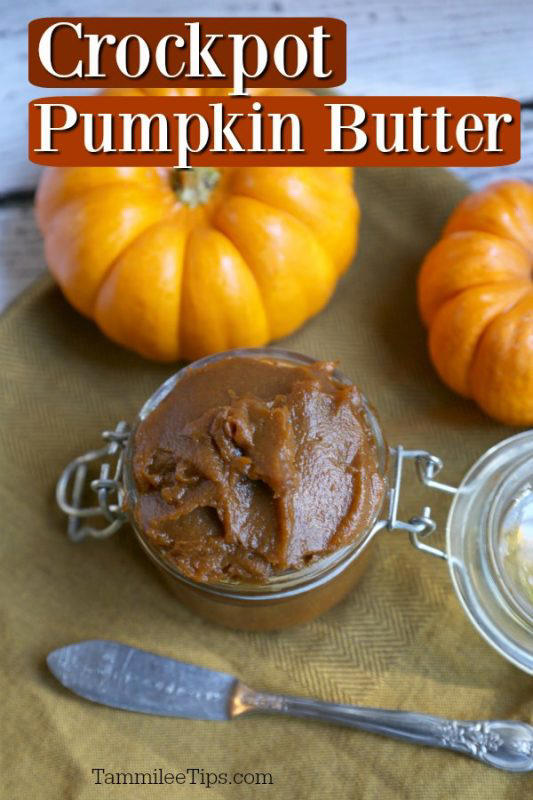 Slow Cooker Pumpkin Butter