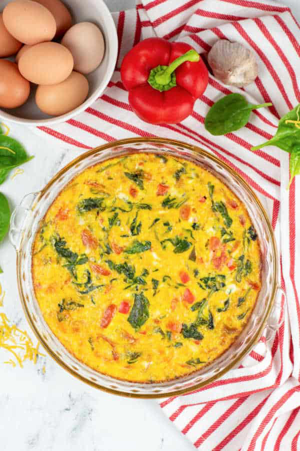 Vegetable and Cheese Frittata