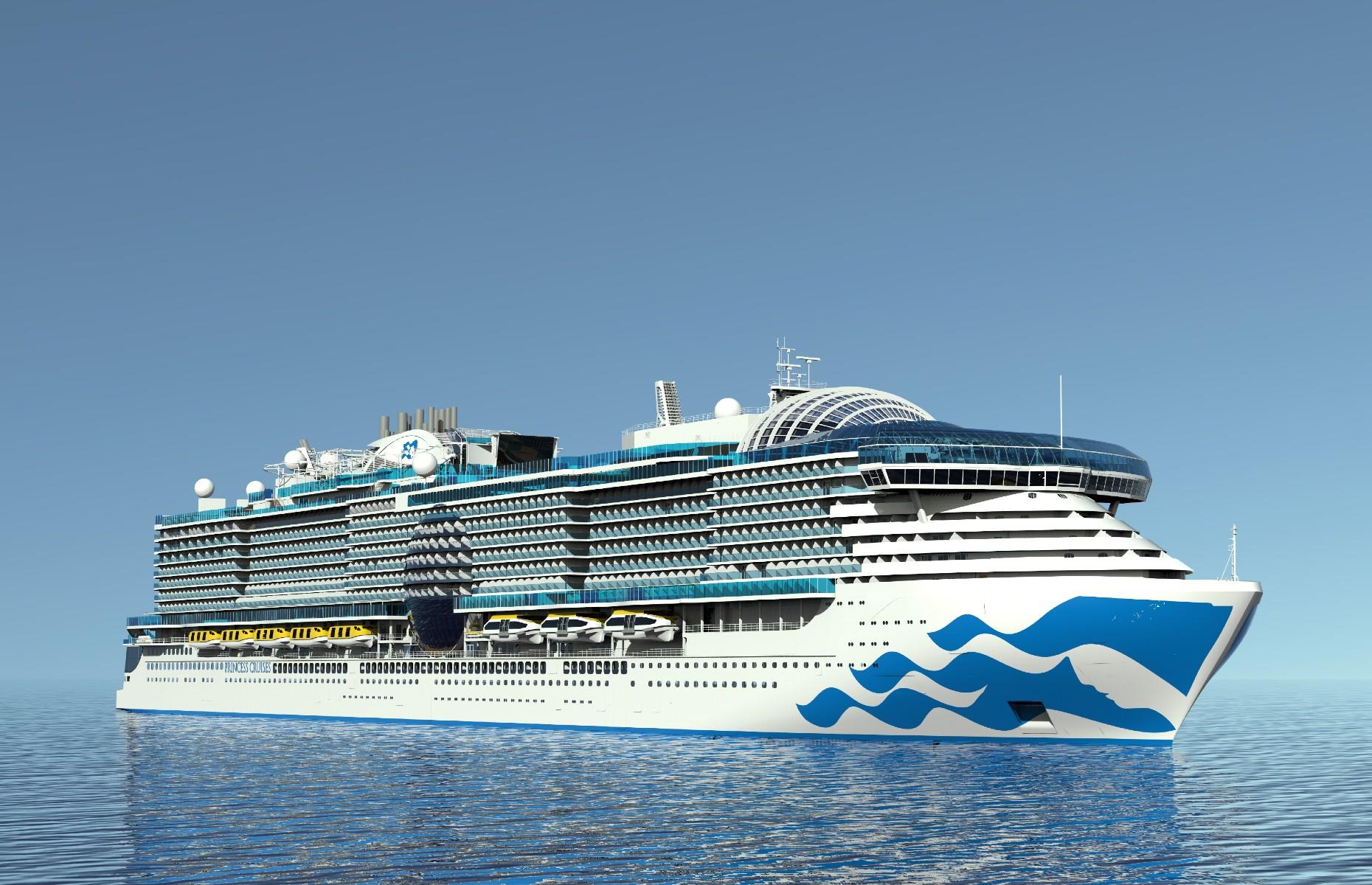 <p>When Sun Princess launches in 2024, she will be Princess Cruises’ largest (and 16th) ship, with room for 4,300 passengers. Currently under construction in Italy, Sea Princess will pay tribute to Europe’s ship-building heritage, with public spaces inspired by Santorini’s famous terraces and the beautiful Piazza found on Princess’s other ships. </p>