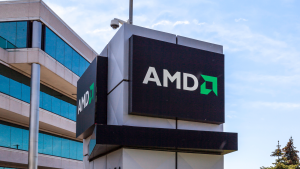 Sign of AMD office in Markham, Ontario, Canada. Advanced Micro Devices, Inc. is an American multinational semiconductor company.