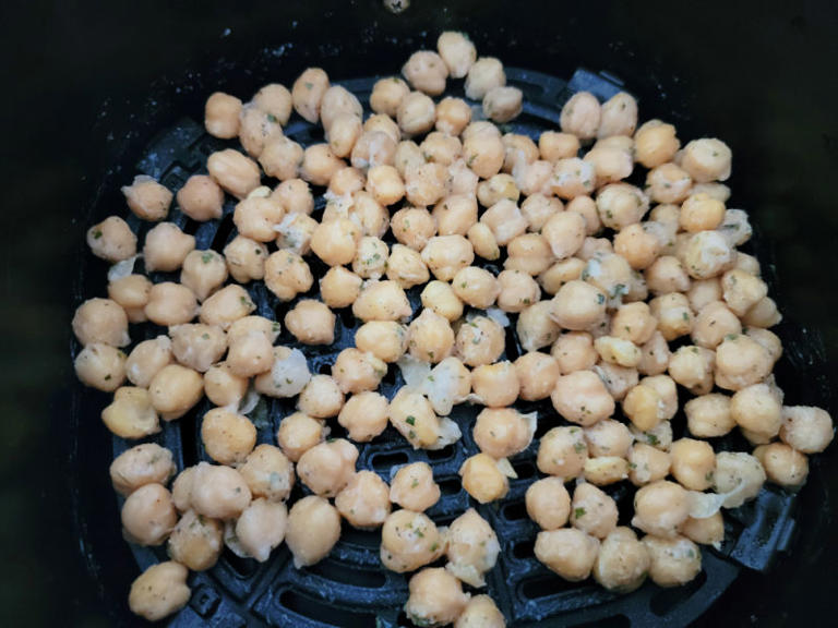 Easy Air Fryer Ranch Chickpeas