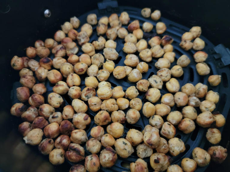 Easy Air Fryer Ranch Chickpeas