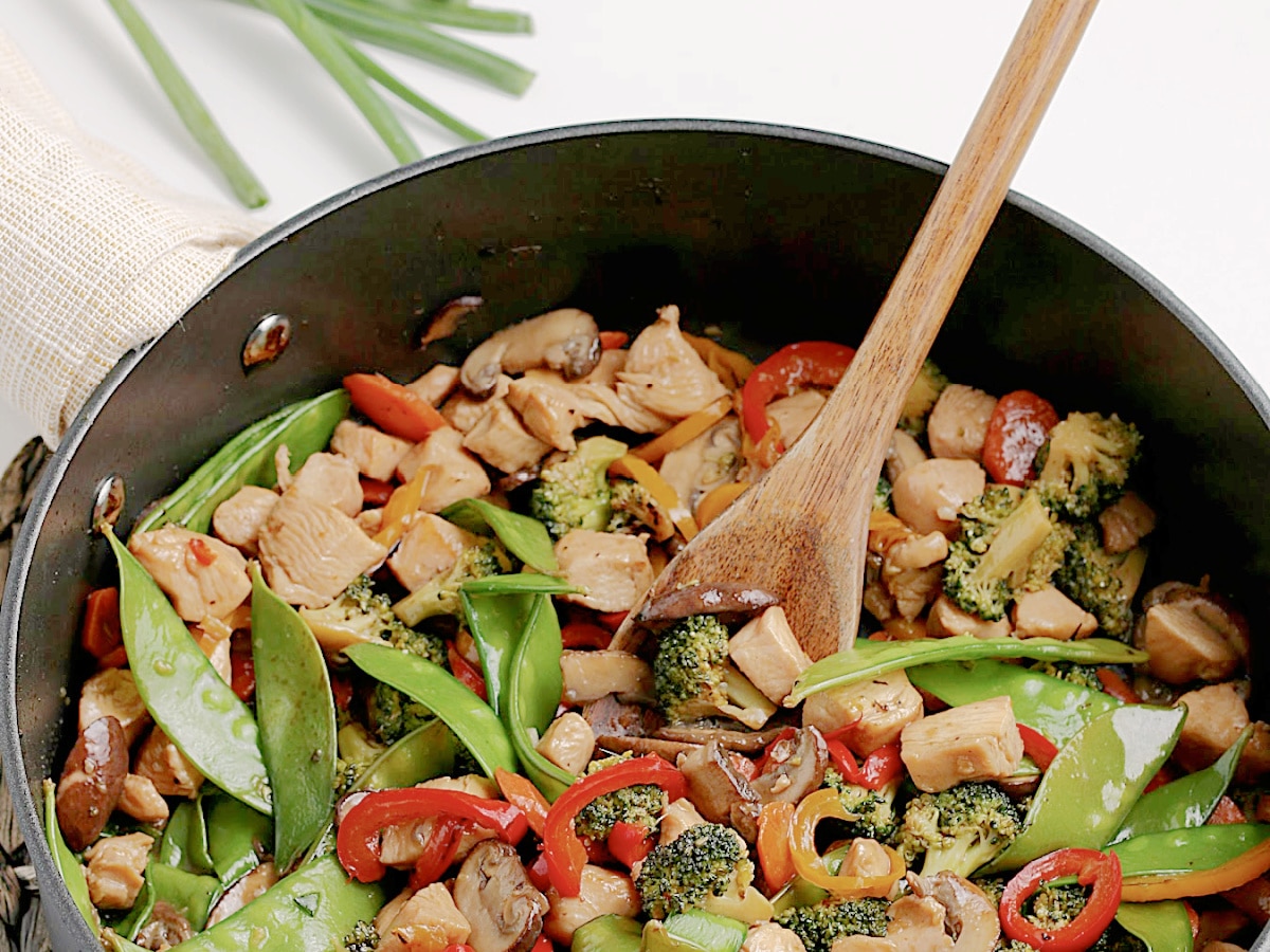 Marinated Chicken Stir Fry Recipe