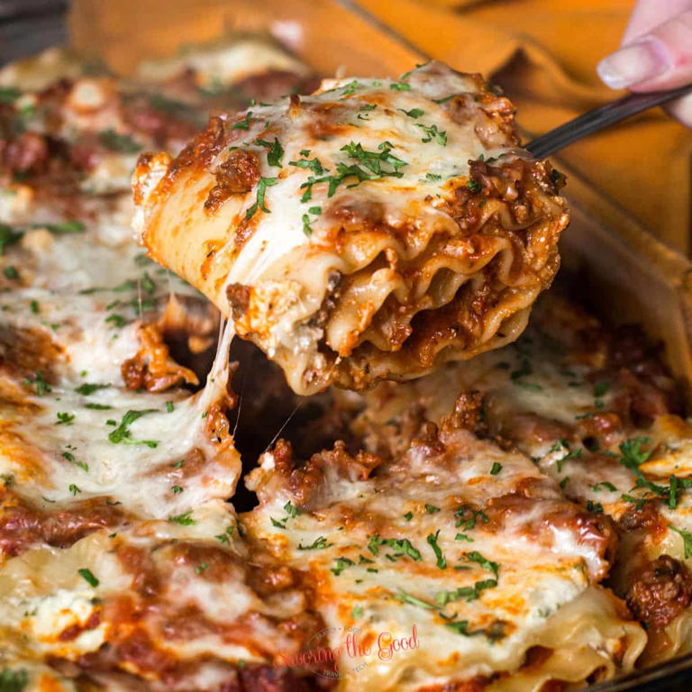 Lasagna Roll Ups Recipe With Ground Beef