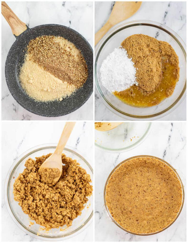Keto Graham Cracker Crust