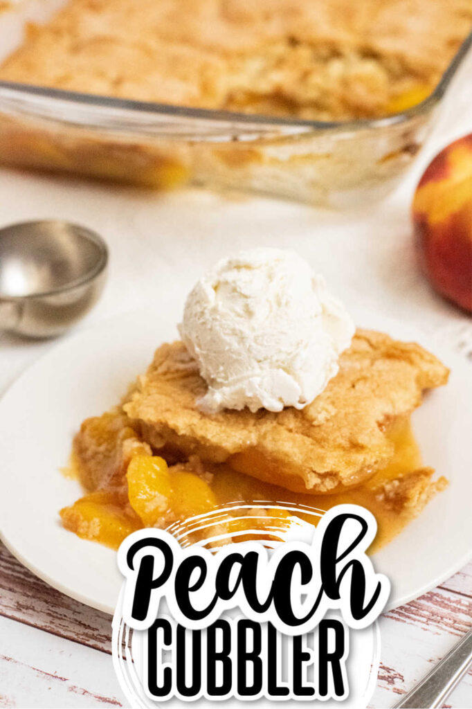 Homemade Peach Cobbler