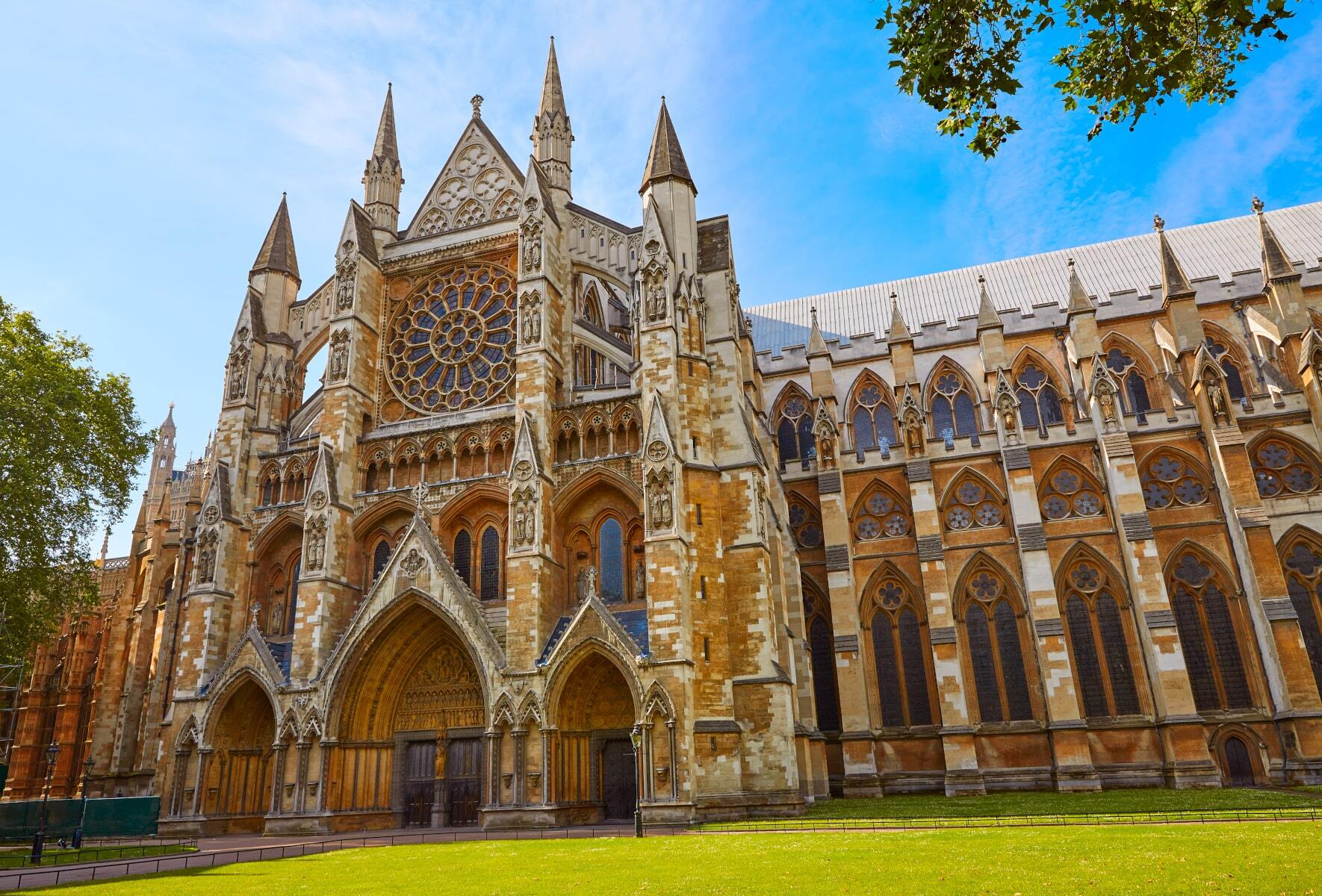 <p>The setting for every coronation since 1066, <a href="https://www.westminster-abbey.org/" class="atom_link atom_valid" rel="noreferrer noopener">Westminster Abbey</a> is also the final resting place of some of England’s most revered kings and queens as well as more than 3,000 Britons who’ve had an impact on the country, including Sir Isaac Newton, Elizabeth I, Charles Dickens, and Stephen Hawking.</p>