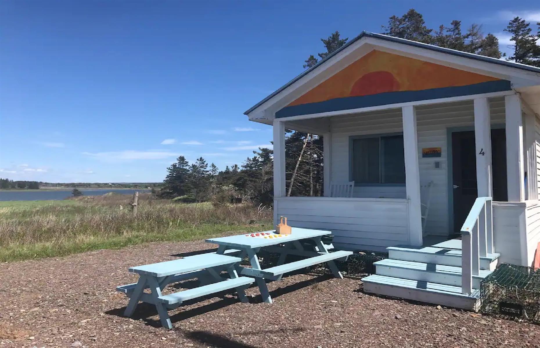 <p>Journey down a gravel road and along a beach causeway to access this <a href="https://www.airbnb.co.uk/rooms/26938190?adults=1&category_tag=Tag%3A8186&children=0&infants=0&check_in=2023-06-01&check_out=2023-06-06&federated_search_id=911a7dad-57a4-4cc9-b8ef-86e7668676f6&source_impression_id=p3_1662852631_I%2BWb8iZ%2FSYTEVRIL">cottage</a> on a tiny island off the coast of Nova Scotia’s Antigonish County. The studio home can technically sleep three, but it’s even better as a solo retreat for an artist or writer or as a romantic getaway for a couple. It’s not fancy, but it’s incredibly quiet and close to the water, making it a great place to breathe in the clean ocean air.</p>  <p><a href="https://www.loveexploring.com/gallerylist/137001/north-americas-best-beaches"><strong>These are North America's best beaches</strong></a></p>