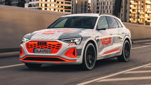 Possible 2023 Audi Q8 E-Tron teaser