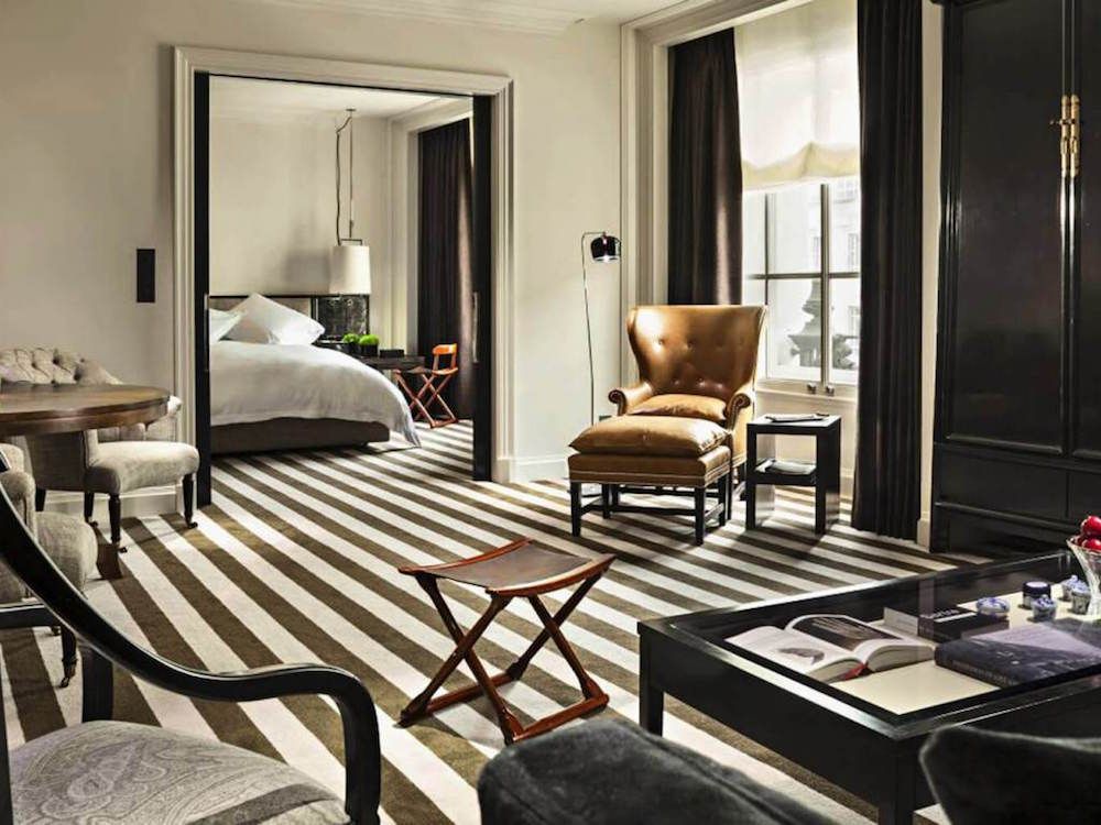 <p><strong>The Rooms:</strong></p><p>The Rosewood's interior doesn't have as much of the modern art feel of the Sanderson's, but nevertheless brings a contemporary touch to the stately majesty of London's more traditional luxury venues. </p><p><strong>The Top Tip:</strong> the Grand Manor House Wing, accessed via a private elevator and its own street entrance, it is the only hotel suite in the world to have its own postcode (as well as six bedrooms and its own library).</p>