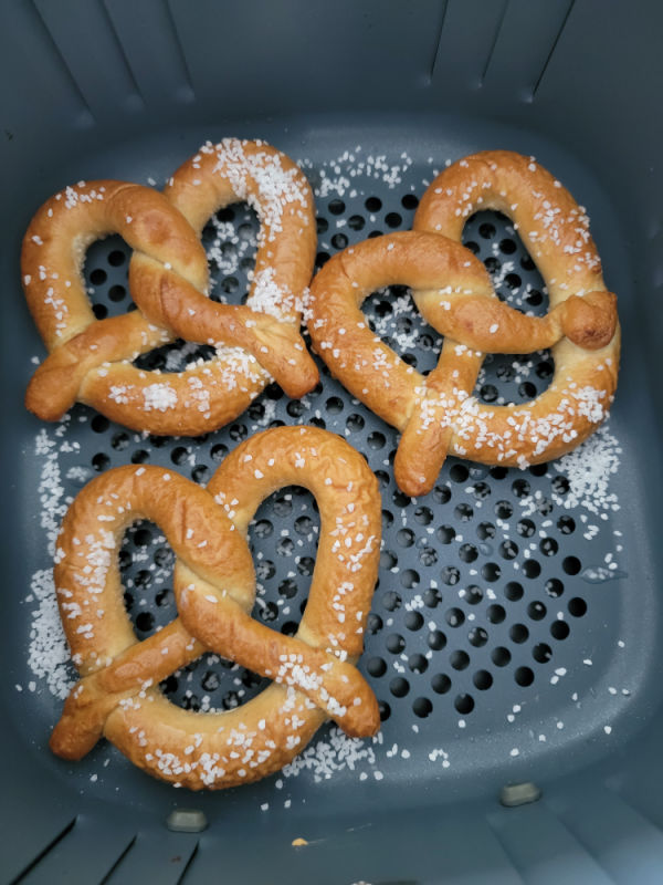 Easy Air Fry Frozen Pretzels!