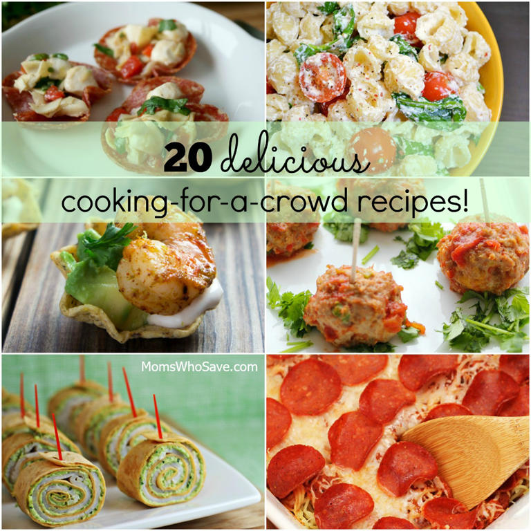 20 Delicious Cooking-for-a-Crowd Recipes