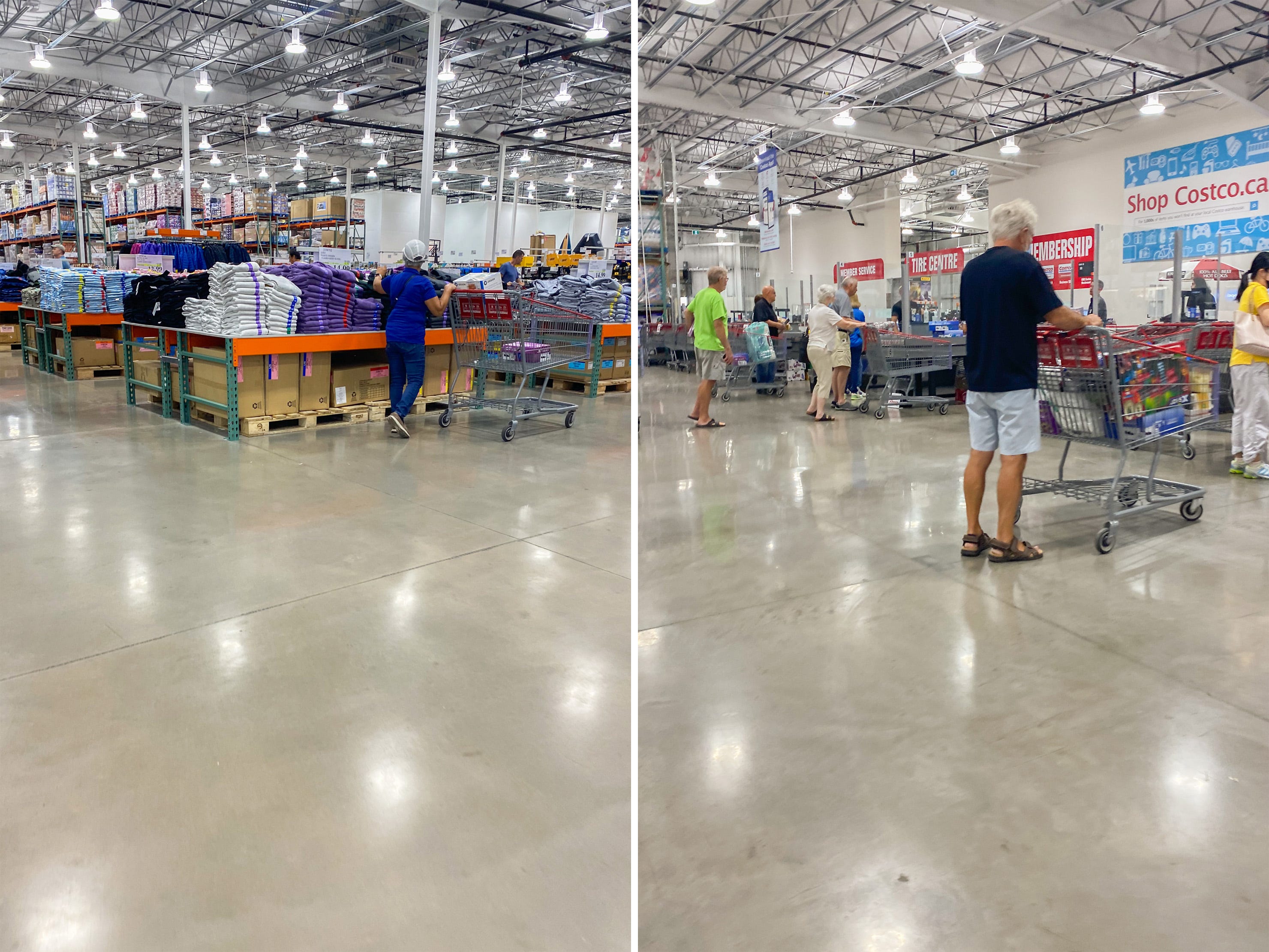 <p>When I walked into Costco, I was immediately transported to my home country because the inside of the warehouse looked exactly like its counterpart stores in the US. </p><p>Ramsey Monroe, a Costco fan who has been to more than 200 locations around the globe, <a href="https://www.insider.com/best-costco-stores-unique-items-2020-2" rel="nofollow noopener sponsored">previously told Insider</a> that the layout is similar in every store she's been in. </p><p>"If I ever feel homesick, I can just go to Costco," Monroe said. "I just feel at home at Costco so no matter where I am in the world, it's just comforting."</p>