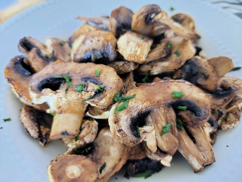 Easy Air Fryer Mushrooms Recipe