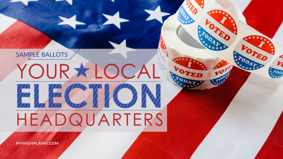 Early voting locations in the High Plains for the November 5, 2024 election