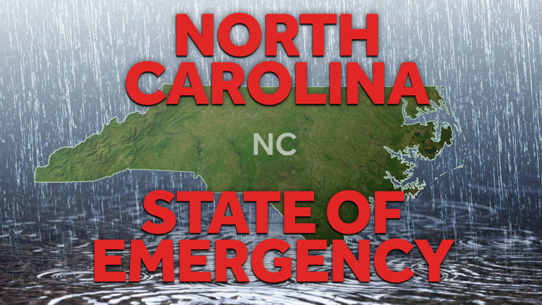 State of Emergency declared in NC ahead of impacts from Tropical ...