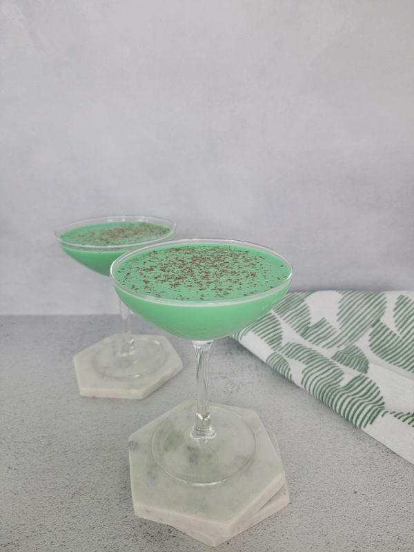 Classic Grasshopper Drink