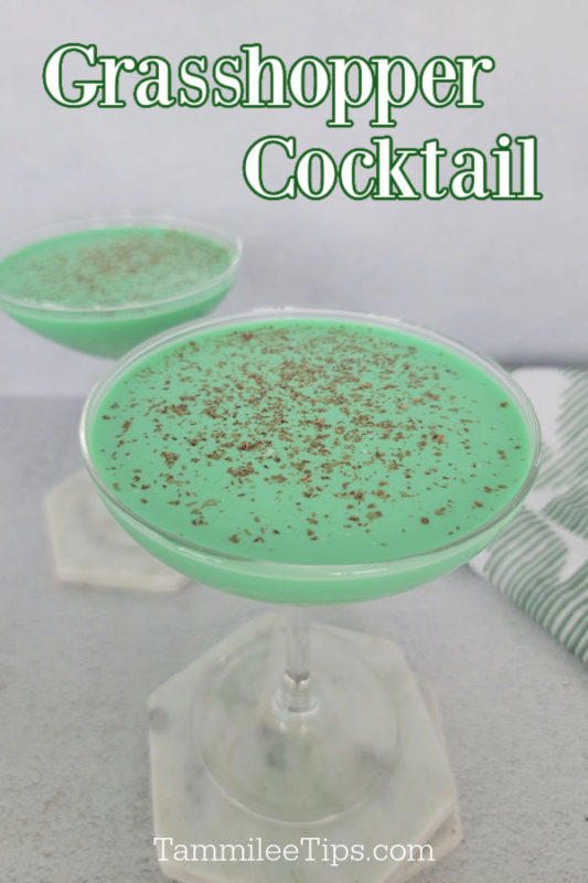 Classic Grasshopper Drink