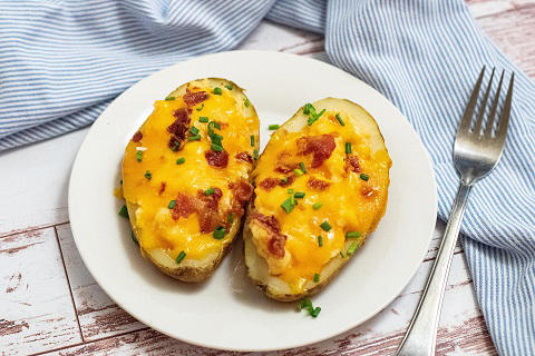 Loaded Twice Baked Potatoes