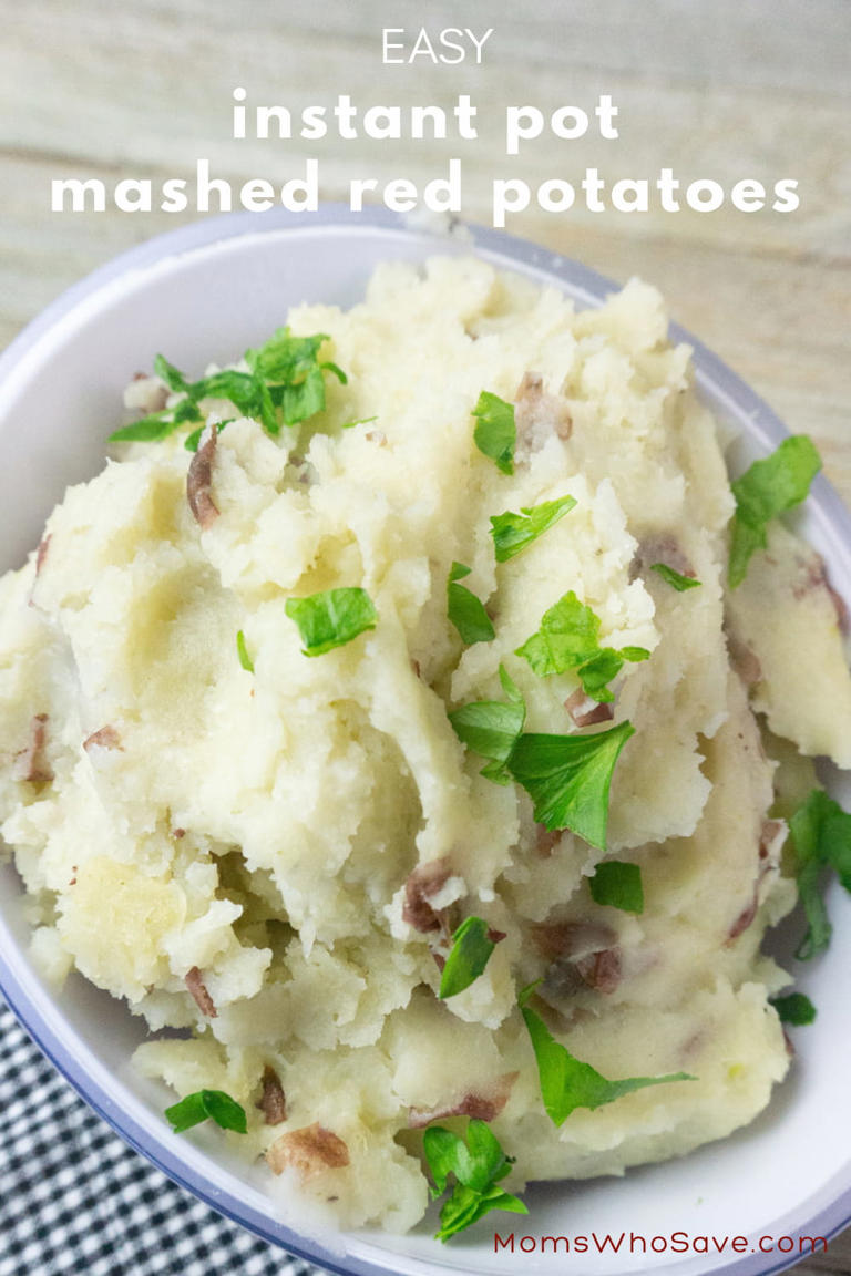 Easy Instant Pot Mashed Red Potatoes