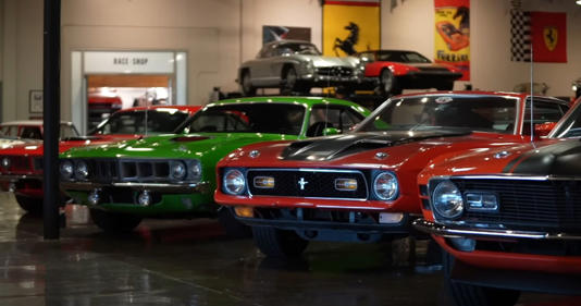 Florida Billionaire Showcases 440+ Vehicles In Private Muscle Car